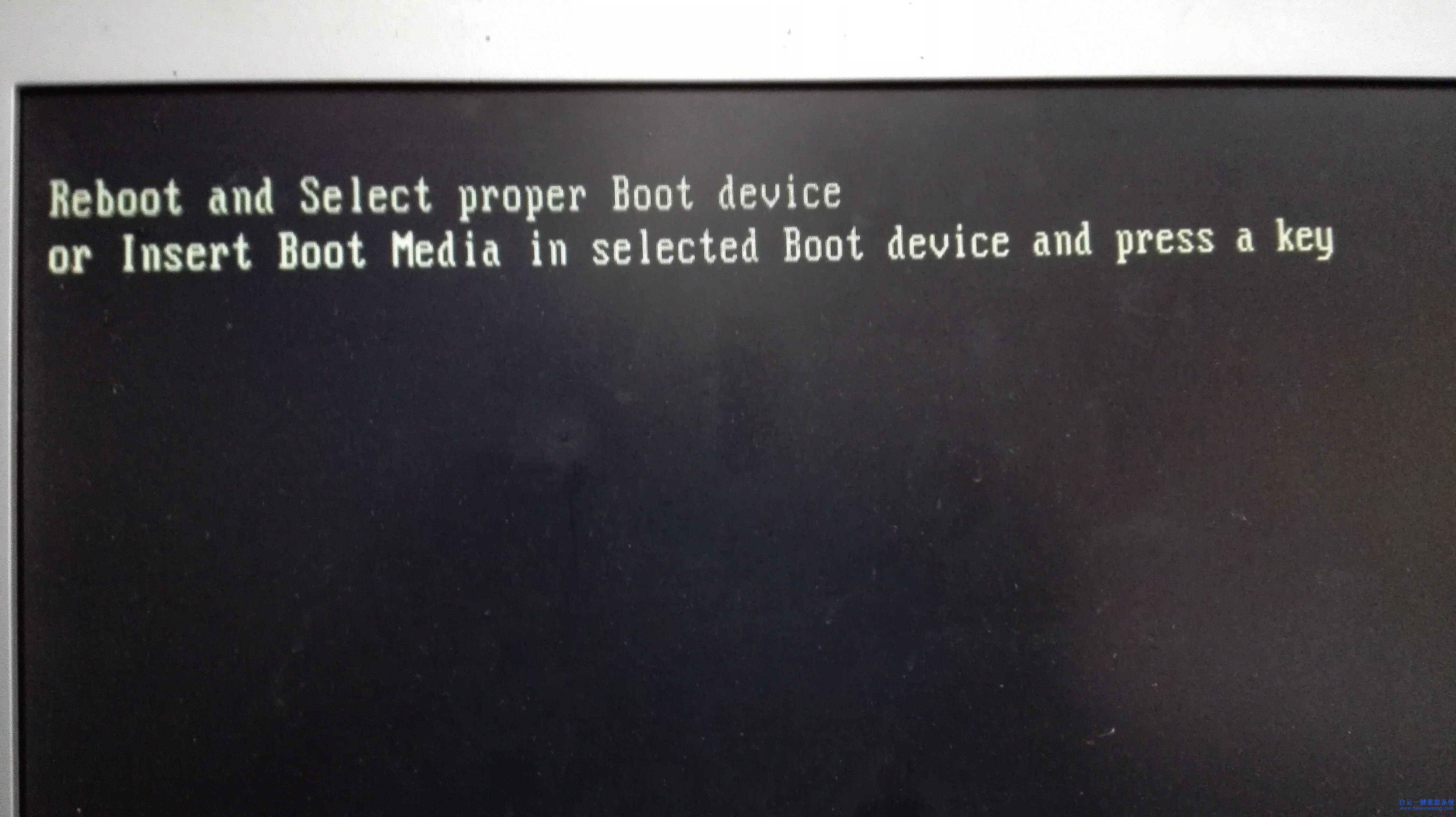 電腦,開機,出現(xiàn),reboot,and,select,怎么,步驟