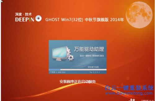 win7系統(tǒng)安裝，深度技術(shù)，ghost win7步驟