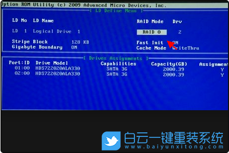 RAID,BIOS,BIOS設(shè)置步驟