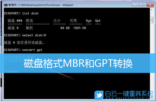 磁盤(pán)格式,MBR,GPT步驟