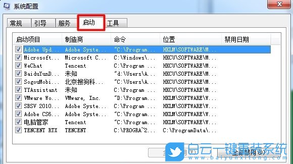 Win7,開機(jī)啟動(dòng)項(xiàng),啟動(dòng)項(xiàng)設(shè)置步驟