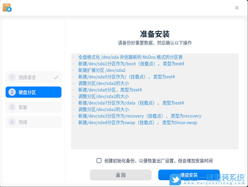 深度系統(tǒng),Linux,Deepin,系統(tǒng)安裝步驟