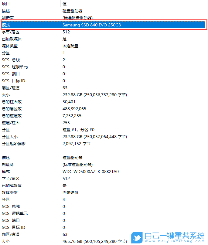 Win11,硬盤(pán)型號(hào),電腦磁盤(pán)步驟