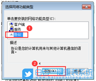 Win7,IPX,網(wǎng)絡(luò)協(xié)議步驟
